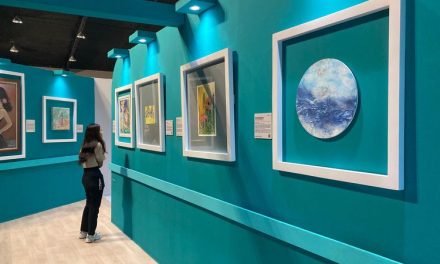 Karya Seni SBY Di Hari Kanker Sedunia