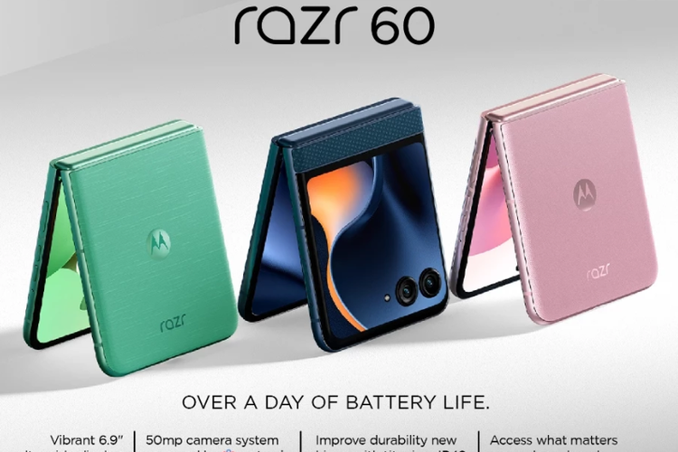 HP Lipat Moto Razr 60 Bisa Di Beli Di RI Mulai 25 Februari